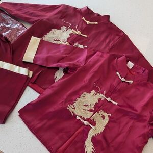 Two Boys Elegant Dragon Embroidered Sets (Lunar New Year!)